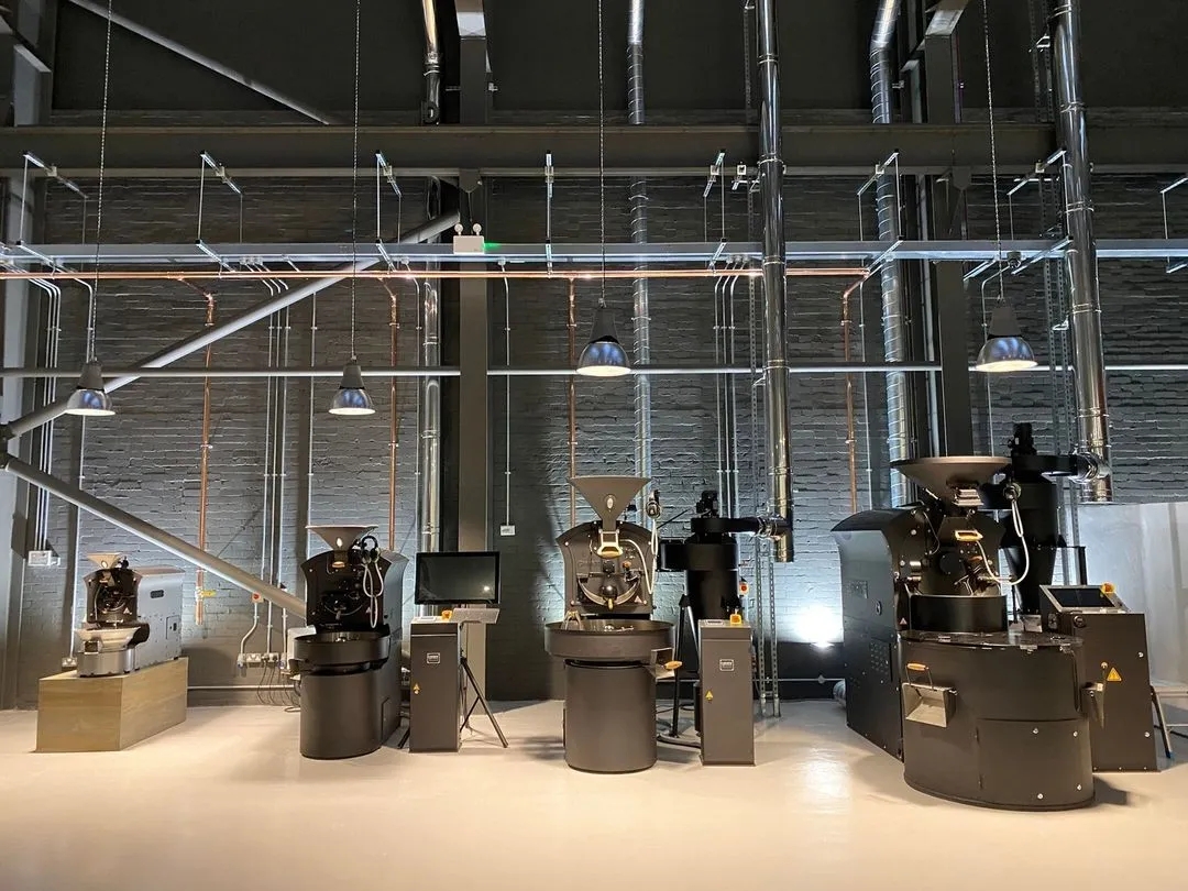 Coffee roaster assembly line
