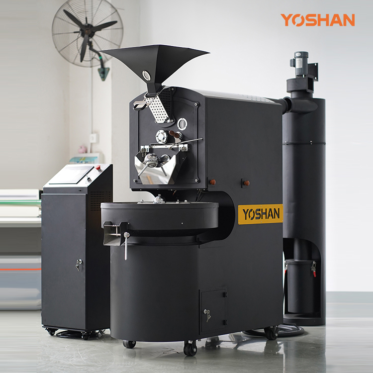 YS-15KG Coffee Roaster cast iron drum