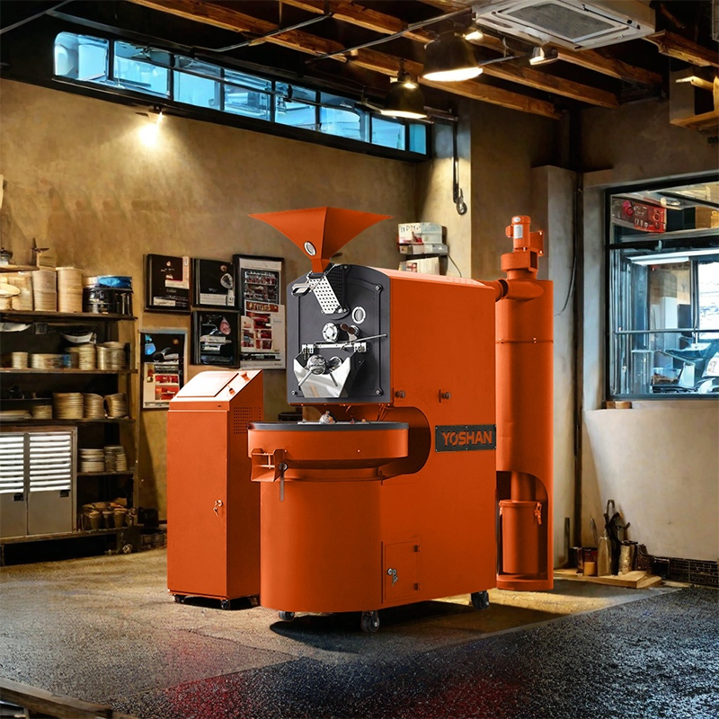 Yoshan YS-6KG 6kg Siemens PLC coffee roaster